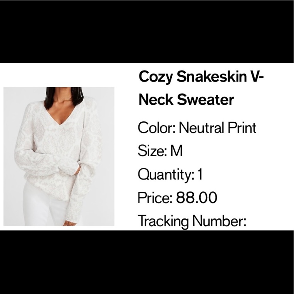 Express sweater